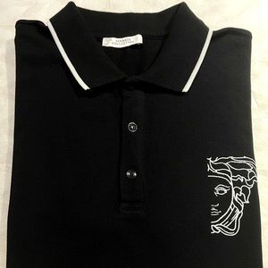 Versace Collection Medusa Polo Shirt Black Size Medium.


VERSACE COLLECTION